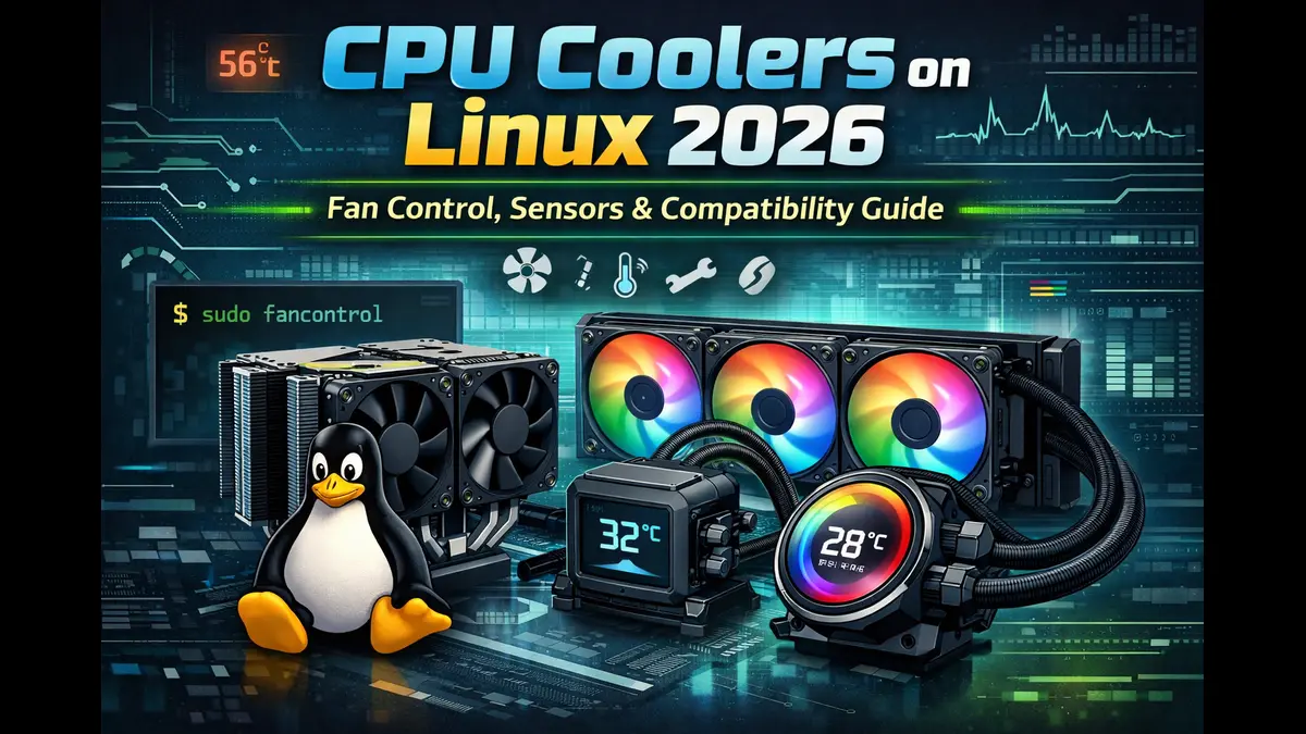 CPU Coolers on Linux (2026) Fan Control, Sensors & Compatibility Guide
