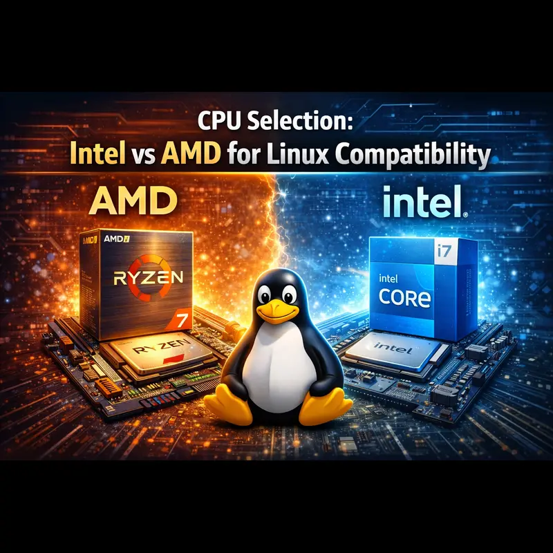 CPU Selection Intel vs AMD for Linux Compatibility