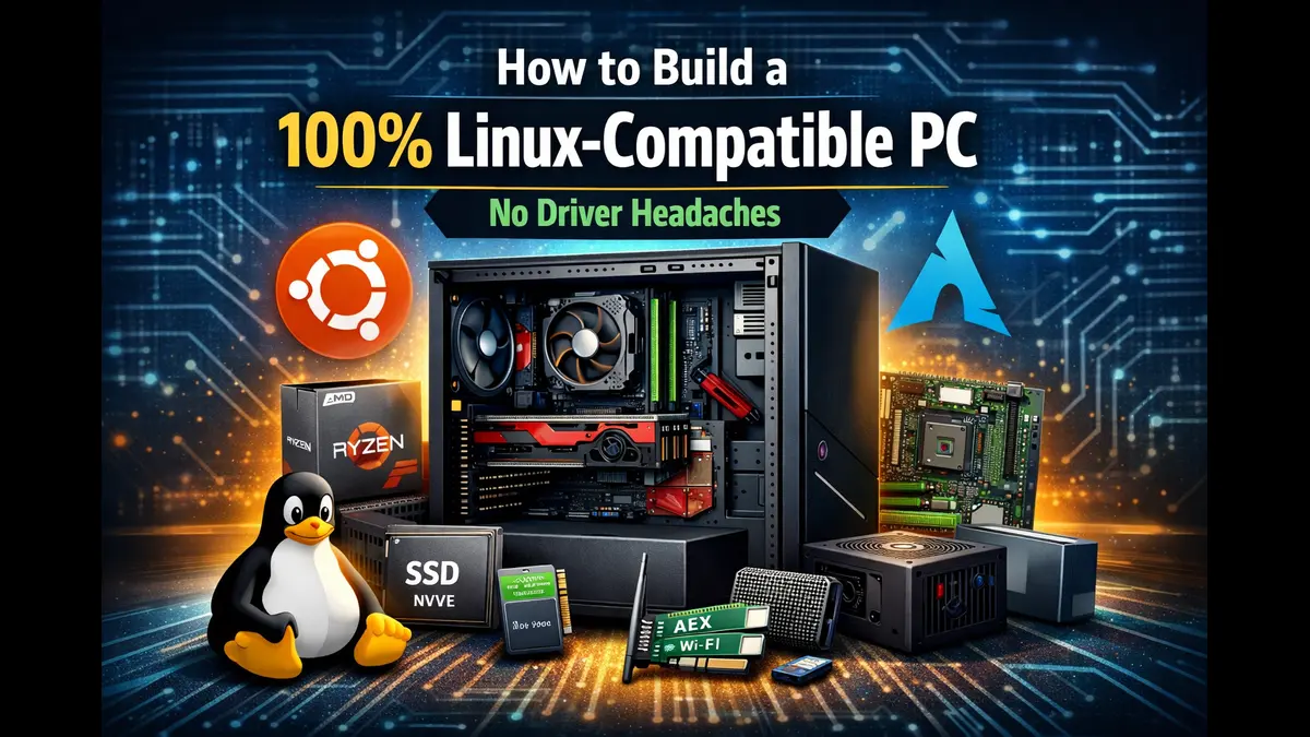 How to Build a 100% Linux-Compatible PC (No Driver Headaches)