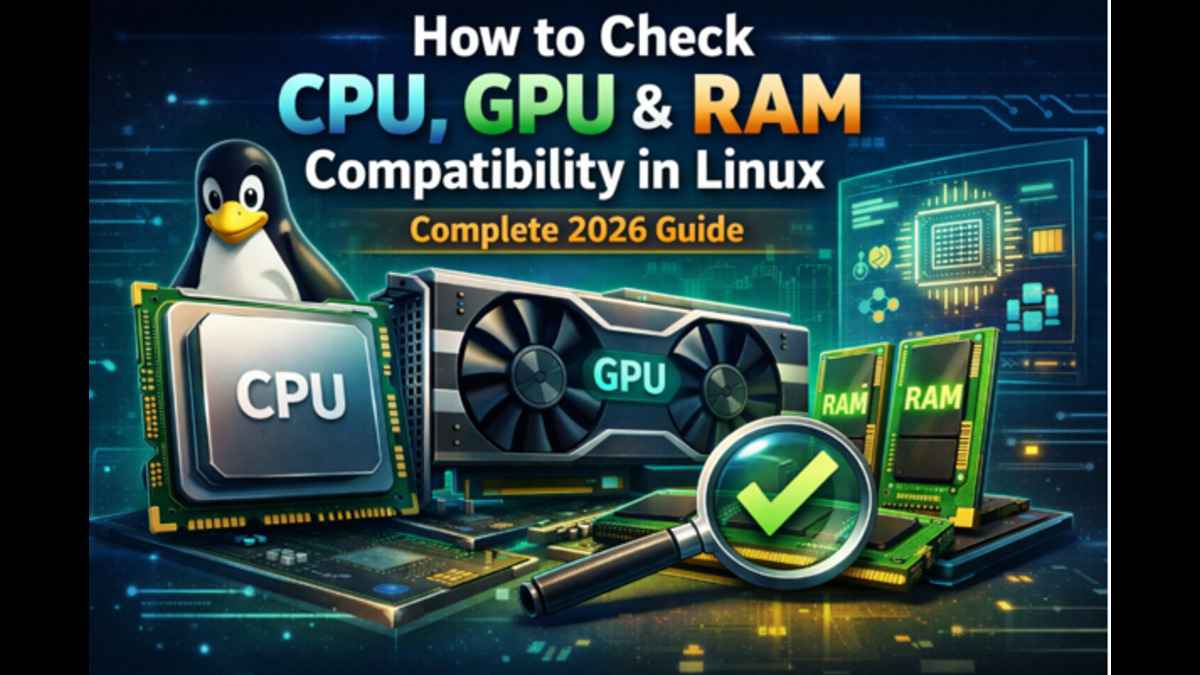 Linux Compatebility Mem How To Check CPU, GPU, And RAM Compatibility In Linux: Complete 2026 ...