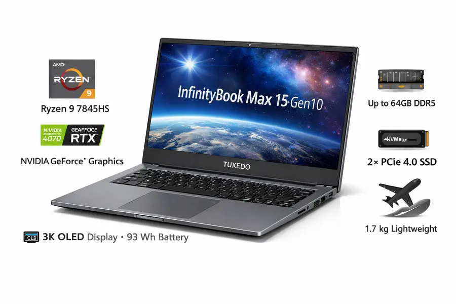 InfinityBook Max 15 Gen10 (AMD)