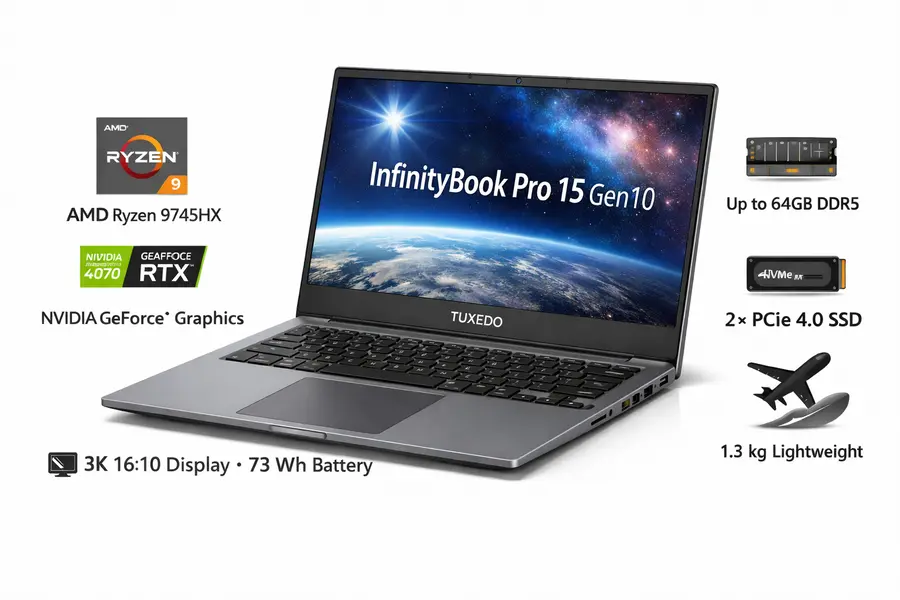 InfinityBook Pro 15 Gen10 (AMD)