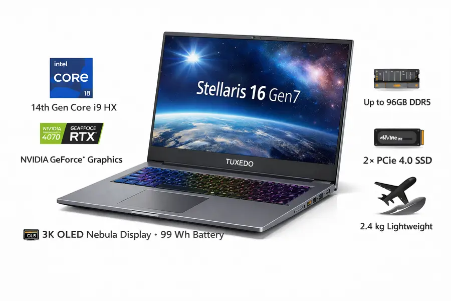 Stellaris 16 Gen7 (Intel)