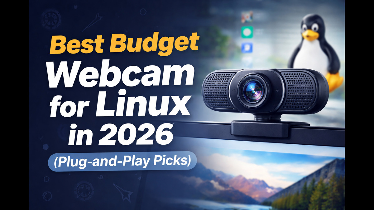Best Budget Webcam For Linux In 2026 (Plug-and-Play Picks) - Linuxano –  Your Guide To Linux Accessories & Hardware