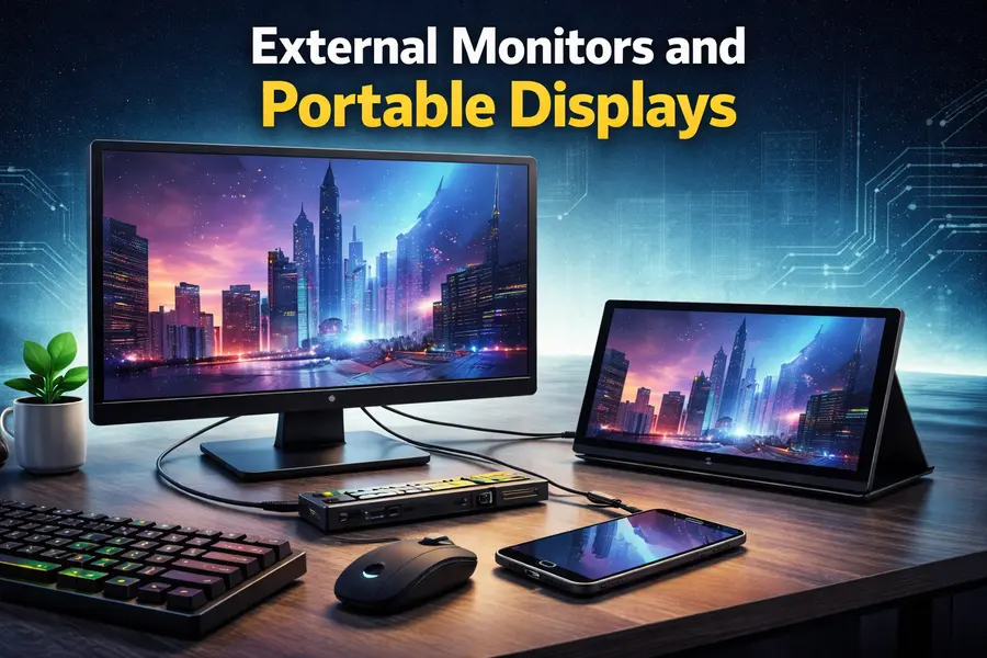 External Monitors and Portable Displays