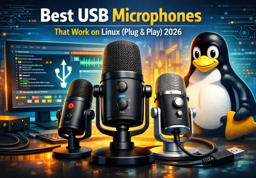 Best USB Microphones That Work on Linux (Plug & Play) 2026 9 Best USB Microphones That Work on Linux (Plug & Play) 2026