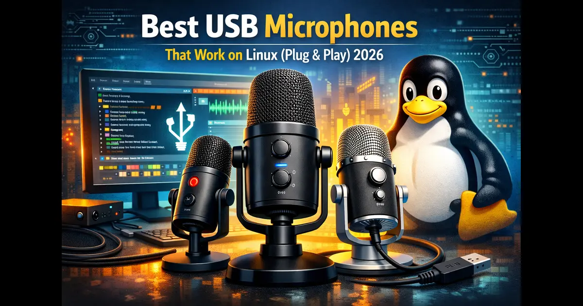 Best USB Microphones That Work on Linux (Plug & Play) 2026