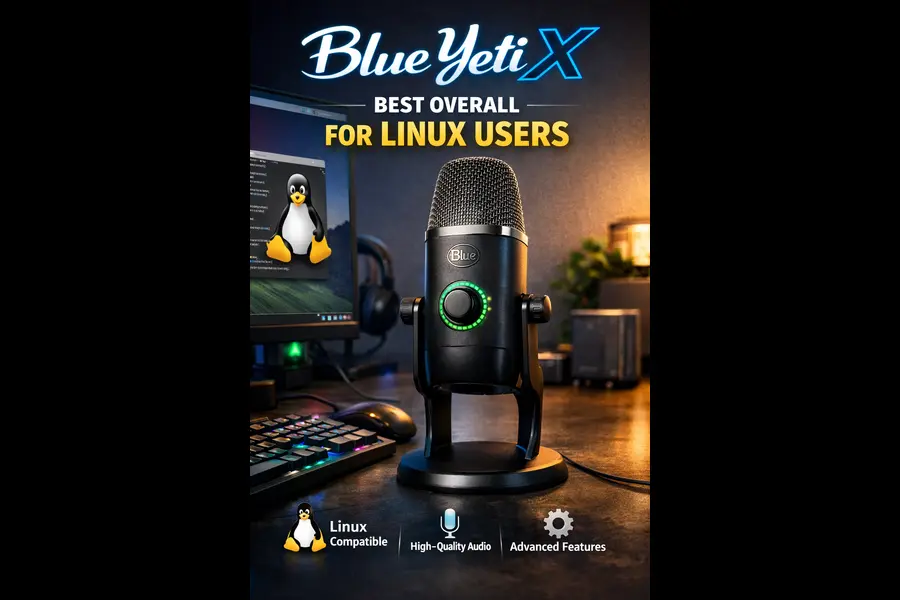 Blue Yeti X – Best Overall for Linux Users