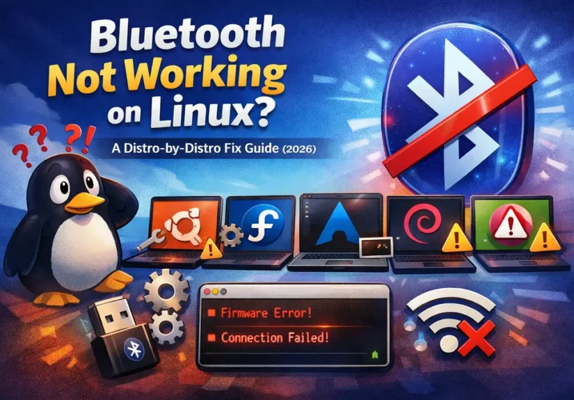Bluetooth Not Working on Linux? A Distro-by-Distro Fix Guide (2026) 7 Bluetooth Not Working on Linux? A Distro-by-Distro Fix Guide (2026)