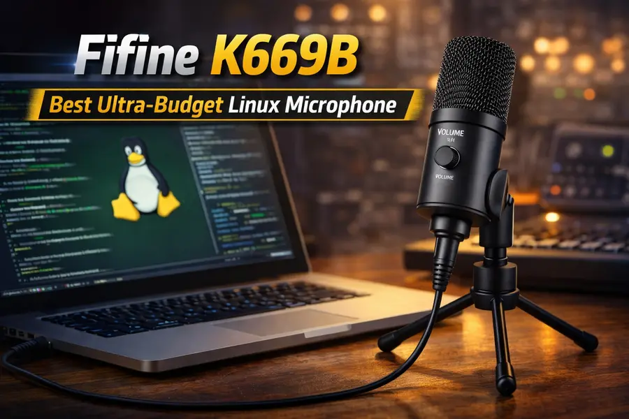 Fifine K669B – Best Ultra-Budget Linux Microphone
