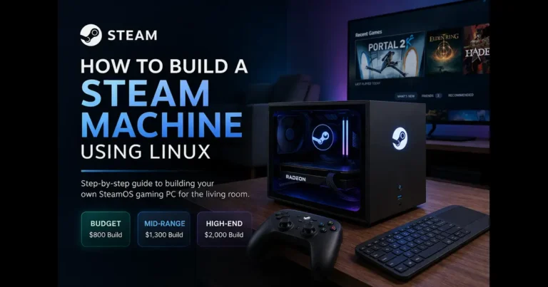 How to Build a Steam Machine Using Linux in 2026