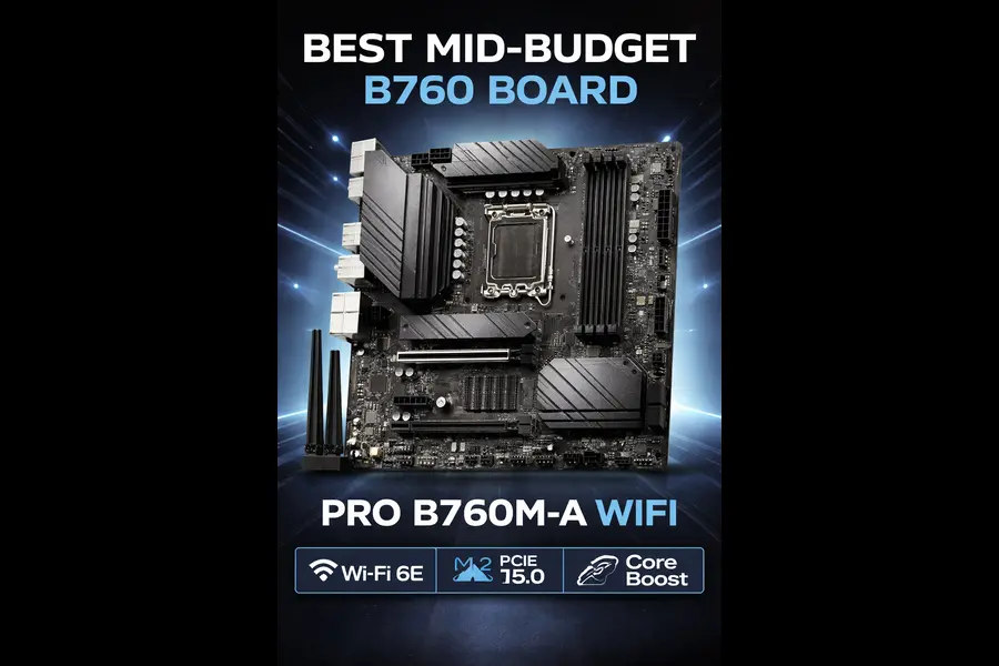 MSI PRO B760M-A WiFi — Best Micro-ATX Budget Board for Ubuntu Servers
