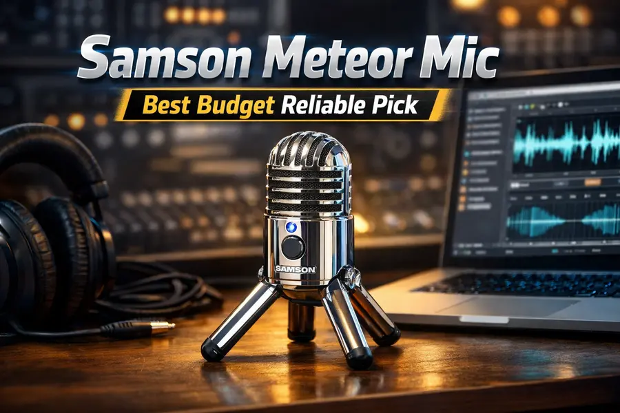 Samson Meteor Mic – Best Budget Reliable Pick