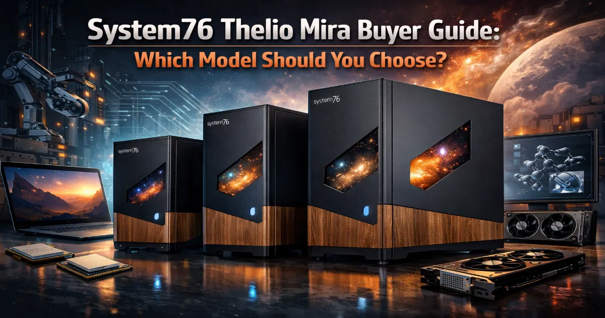 System76 Thelio Mira Buyer Guide Which Model Should You Choose