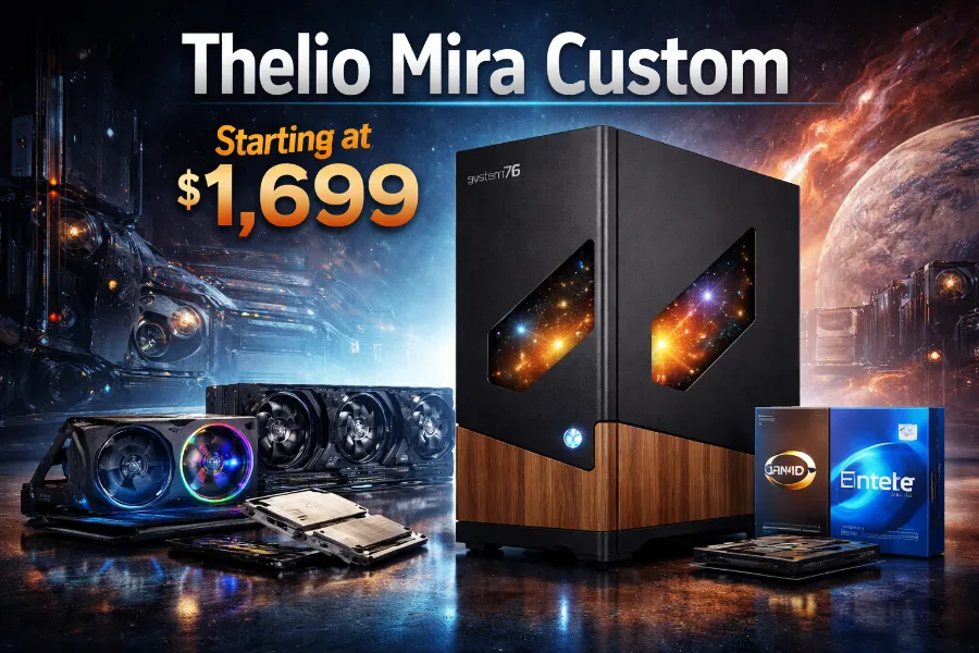 Thelio Mira Custom — Starting at $1,699