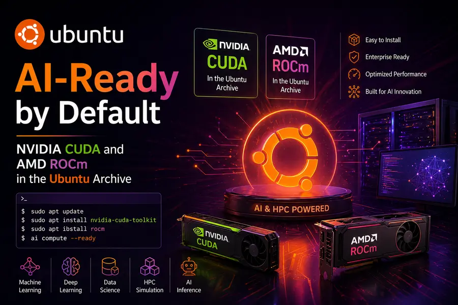 AI-Ready by Default NVIDIA CUDA and AMD ROCm in the Ubuntu Archive
