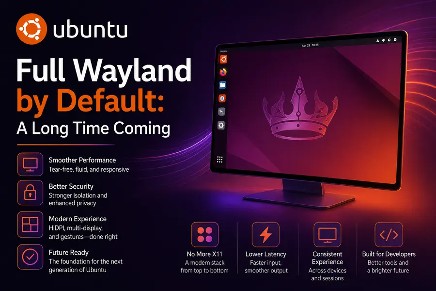 Full Wayland by Default A Long Time Coming