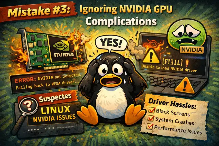 Mistake #3: Ignoring NVIDIA GPU Complications