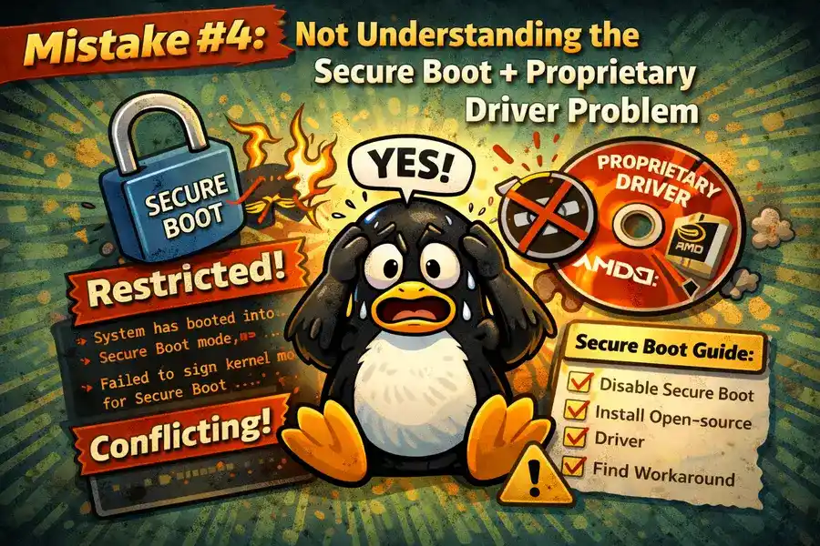 Mistake #4 Not Understanding the Secure Boot + Proprietary Driver Problem (2)