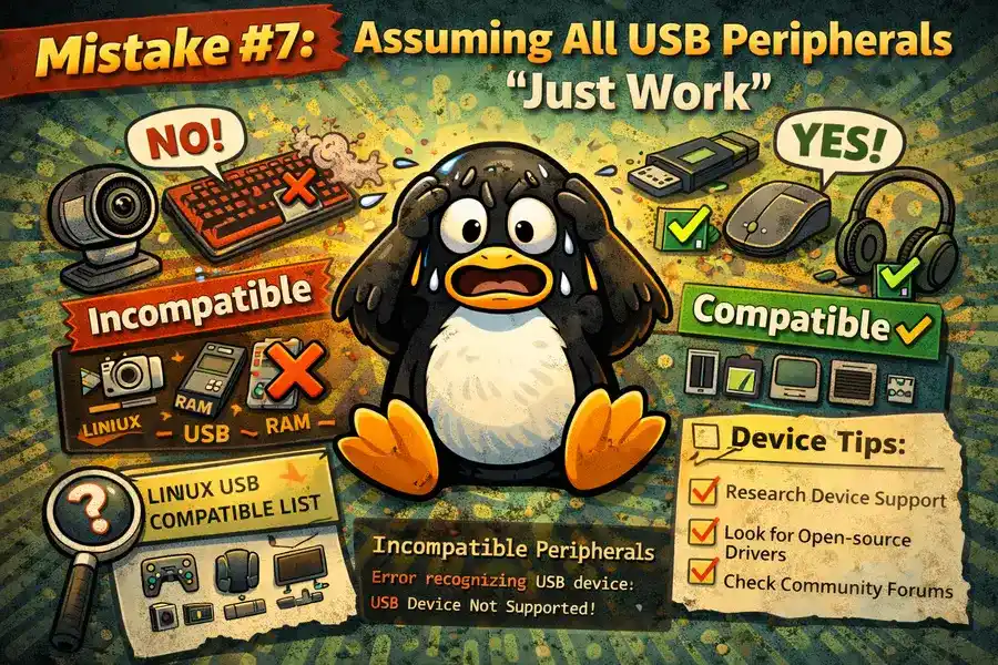 Mistake #7 Assuming All USB Peripherals Just Work (2)