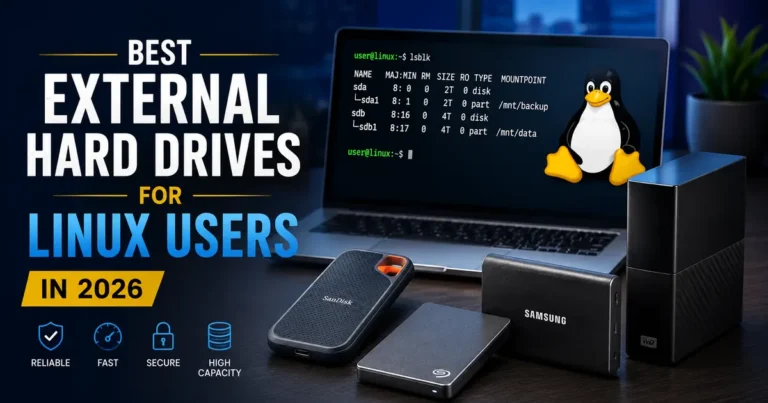 Best External Hard Drives for Linux Users