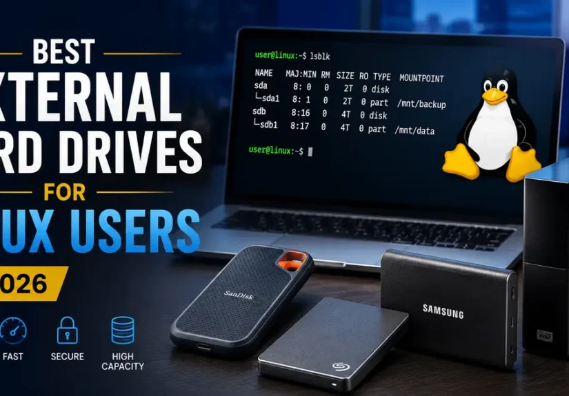 Best External Hard Drives for Linux Users