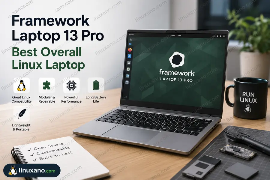 Best Lightweight Linux Laptops for Students and Travelers (2026 Buying Guide) 2 Framework Laptop 13 Pro — Best Overall Linux Laptop