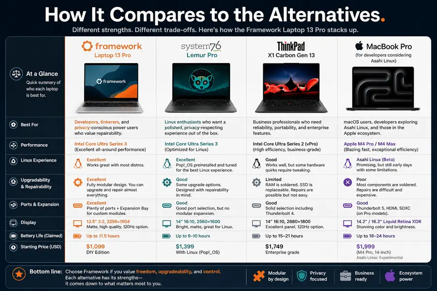 How It Compares to the Alternatives