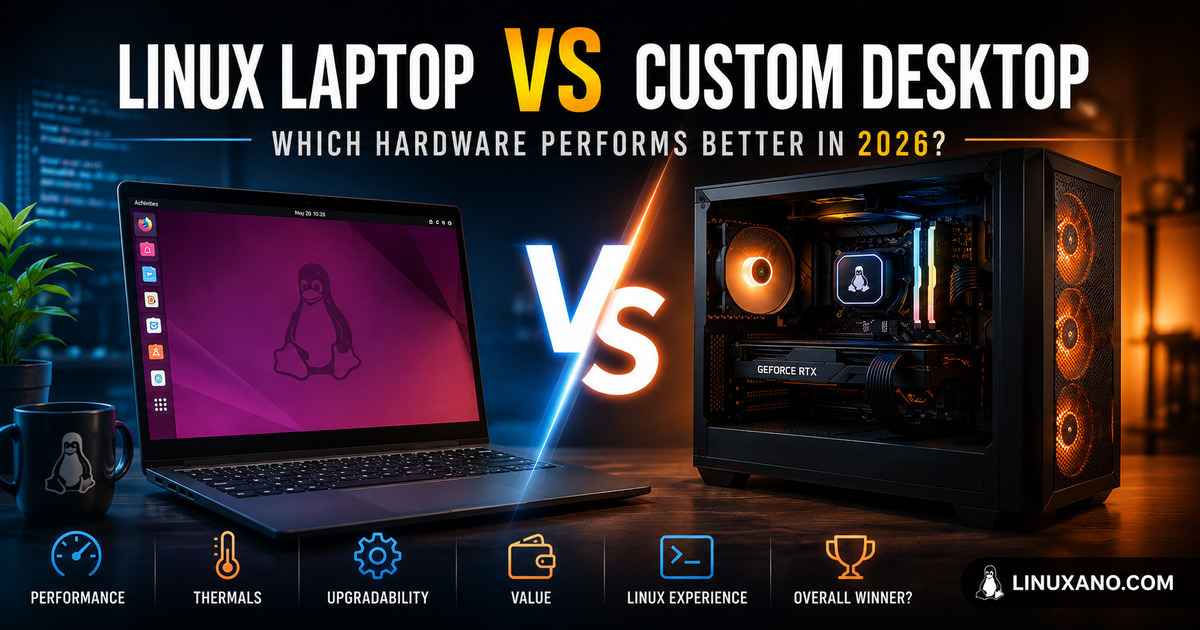 Linux Computer Working Linux Laptop Vs Custom Desktop: Which Hardware Performs Better In 2026 ...