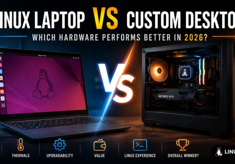 Linux Laptop vs Custom Desktop, Which Hardware Performs Better in 2026