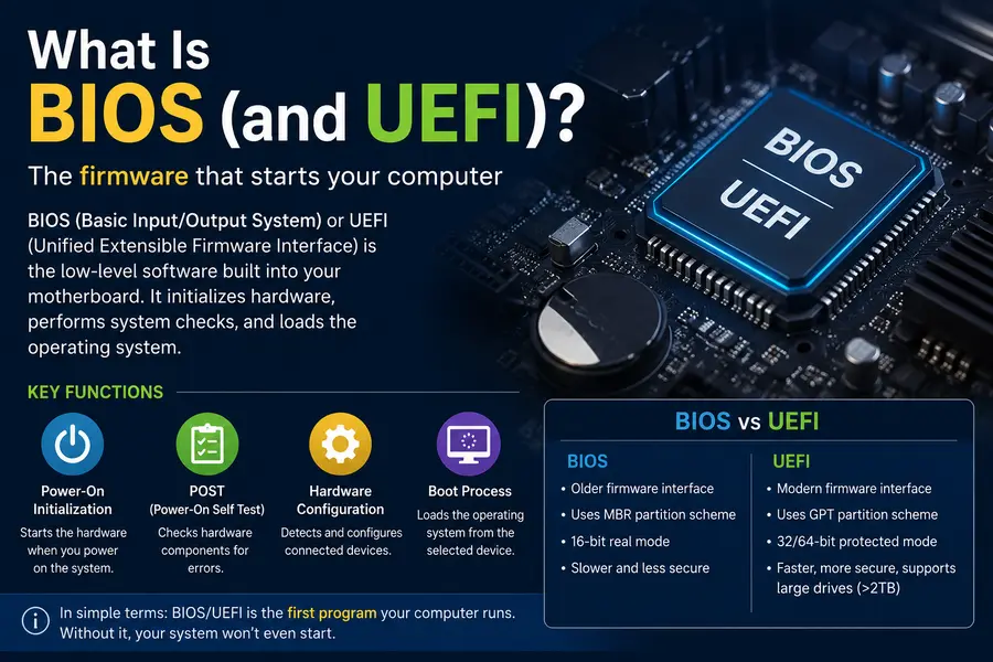 How to Update BIOS Safely on Linux: A Complete 2026 Guide 2 what is BIOS