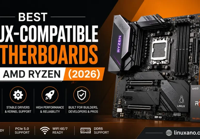 Best Linux-Compatible Motherboards for AMD Ryzen (2026)