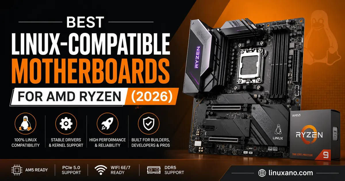 Best Linux-Compatible Motherboards for AMD Ryzen (2026)