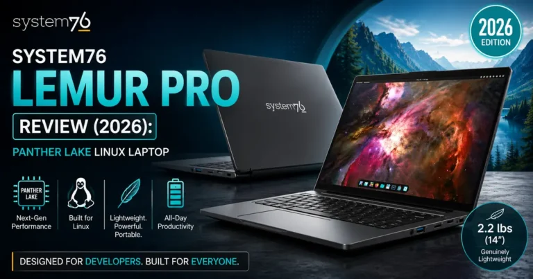 System76 Lemur Pro Review (2026): Panther Lake Linux Laptop 31 System76 Lemur Pro Review (2026): Panther Lake Linux Laptop