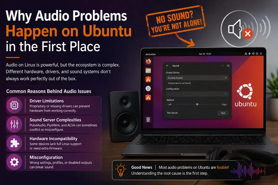 Why Audio Problems Happen on Ubuntu in the First Place