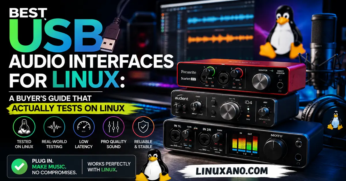 Best USB Audio Interfaces for Linux