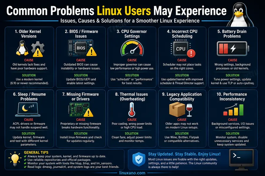Common Problems Linux Users May Experience