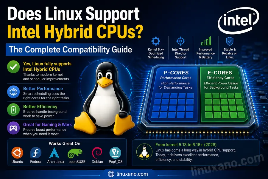 Does Linux Support Intel Hybrid CPUs?