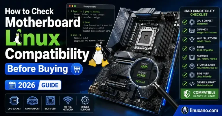 How to Check Motherboard Linux Compatibility Before Buying (2026 Guide)