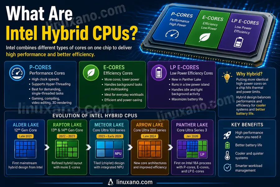 What Are Intel Hybrid CPUs