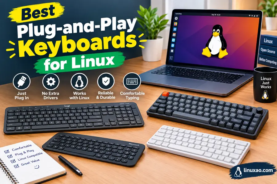 Plug-and-Play Linux Peripherals That Just Work (2026 Buyer's Guide) 4 Best Plug-and-Play Keyboards for Linux