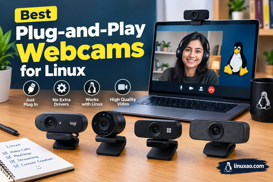 Plug-and-Play Linux Peripherals That Just Work (2026 Buyer's Guide) 2 Best Plug-and-Play Webcams for Linux