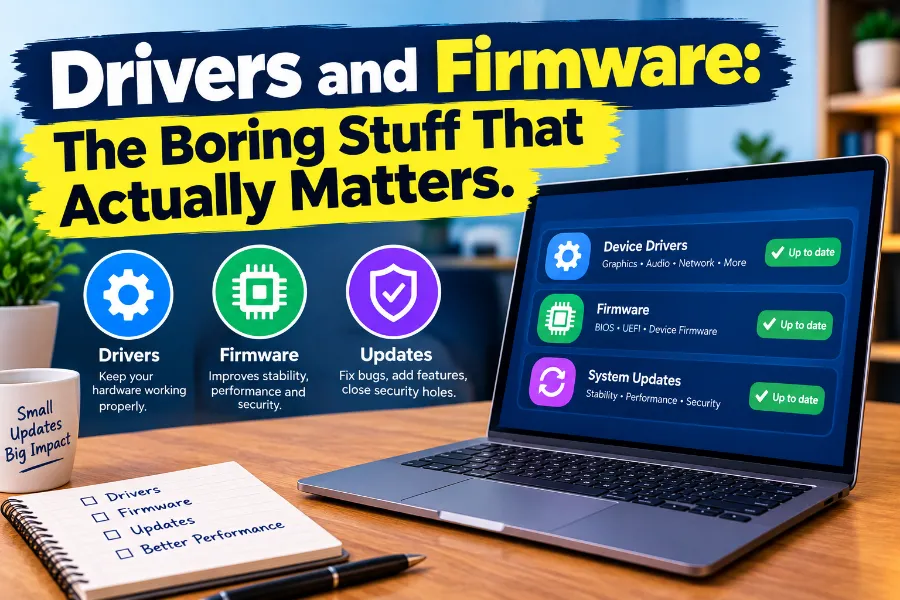 The Linux PC Hardware Checklist: BIOS, Drivers, Wi-Fi, GPU, and More 6 Drivers and Firmware The Boring Stuff That Actually Matters