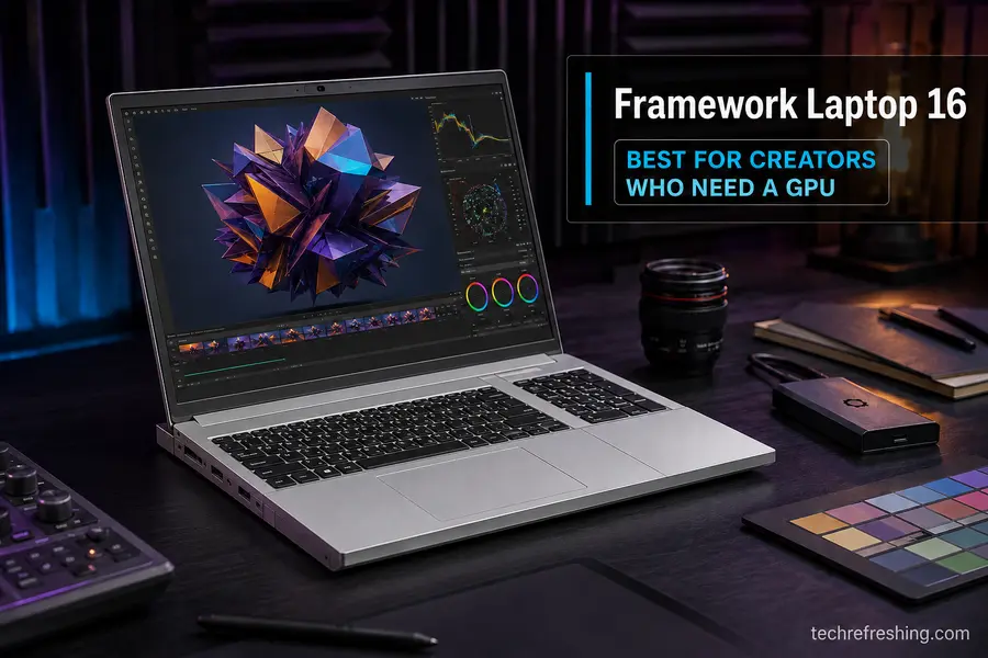 Best Linux Laptops in 2026: 10 Reliable Picks for Every Budget 4 Framework Laptop 16 — Best for Creators Who Need a GPU