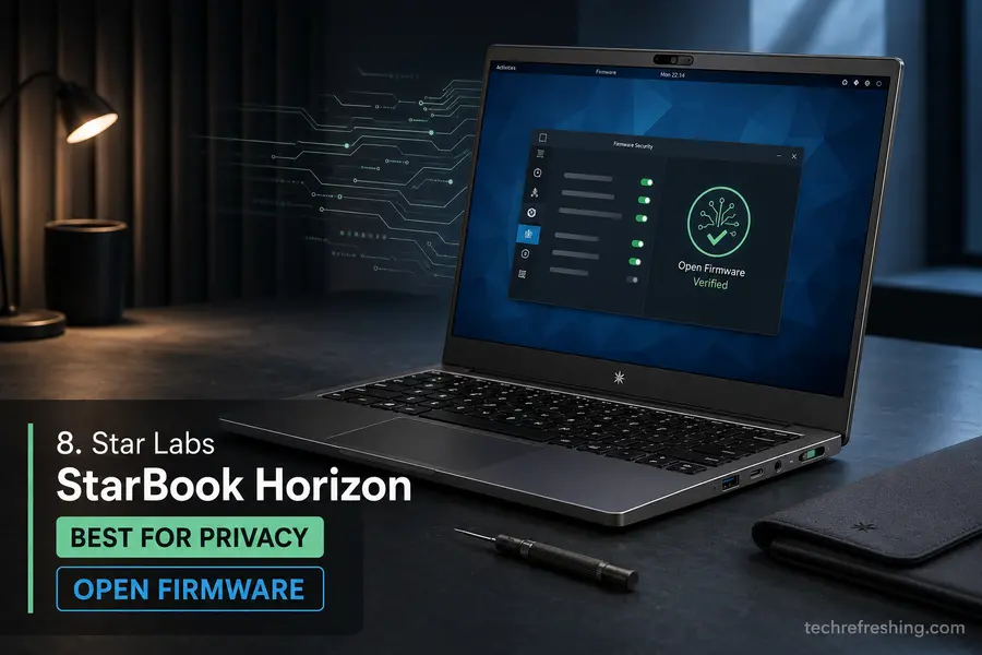 Best Linux Laptops in 2026: 10 Reliable Picks for Every Budget 9 8. Star Labs StarBook Horizon — Best for Privacy and Open Firmware